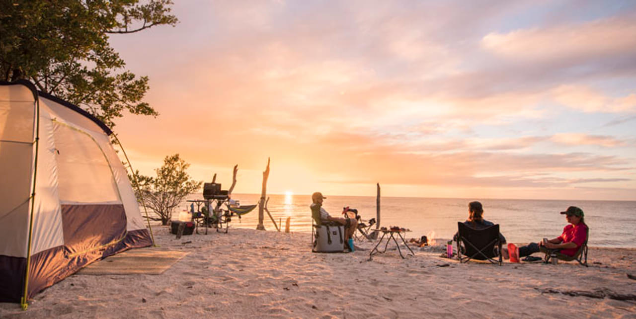 Camping in Havelock Island