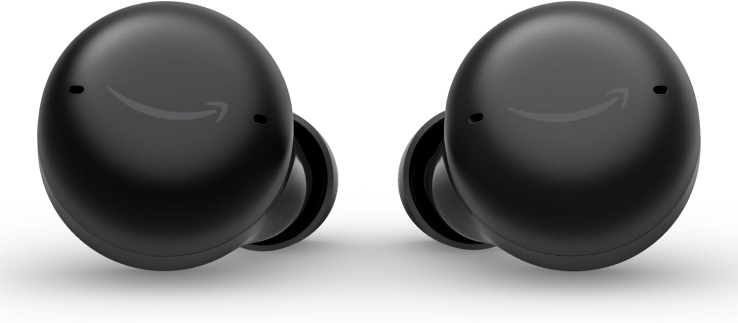 Amazon Echo Buds 2nd Gen earbuds.
