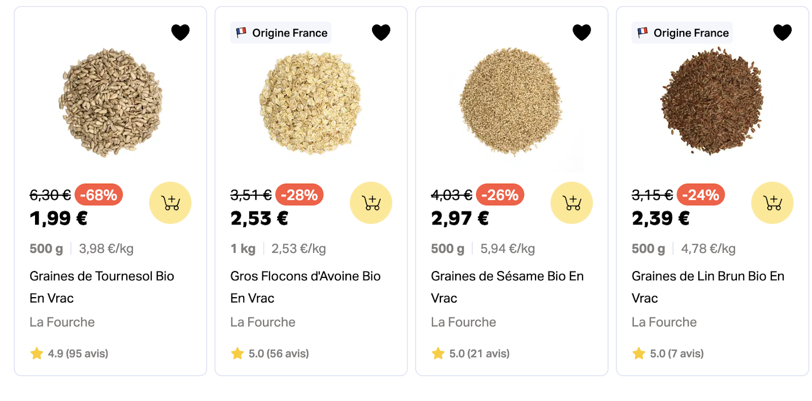 produits la fourche