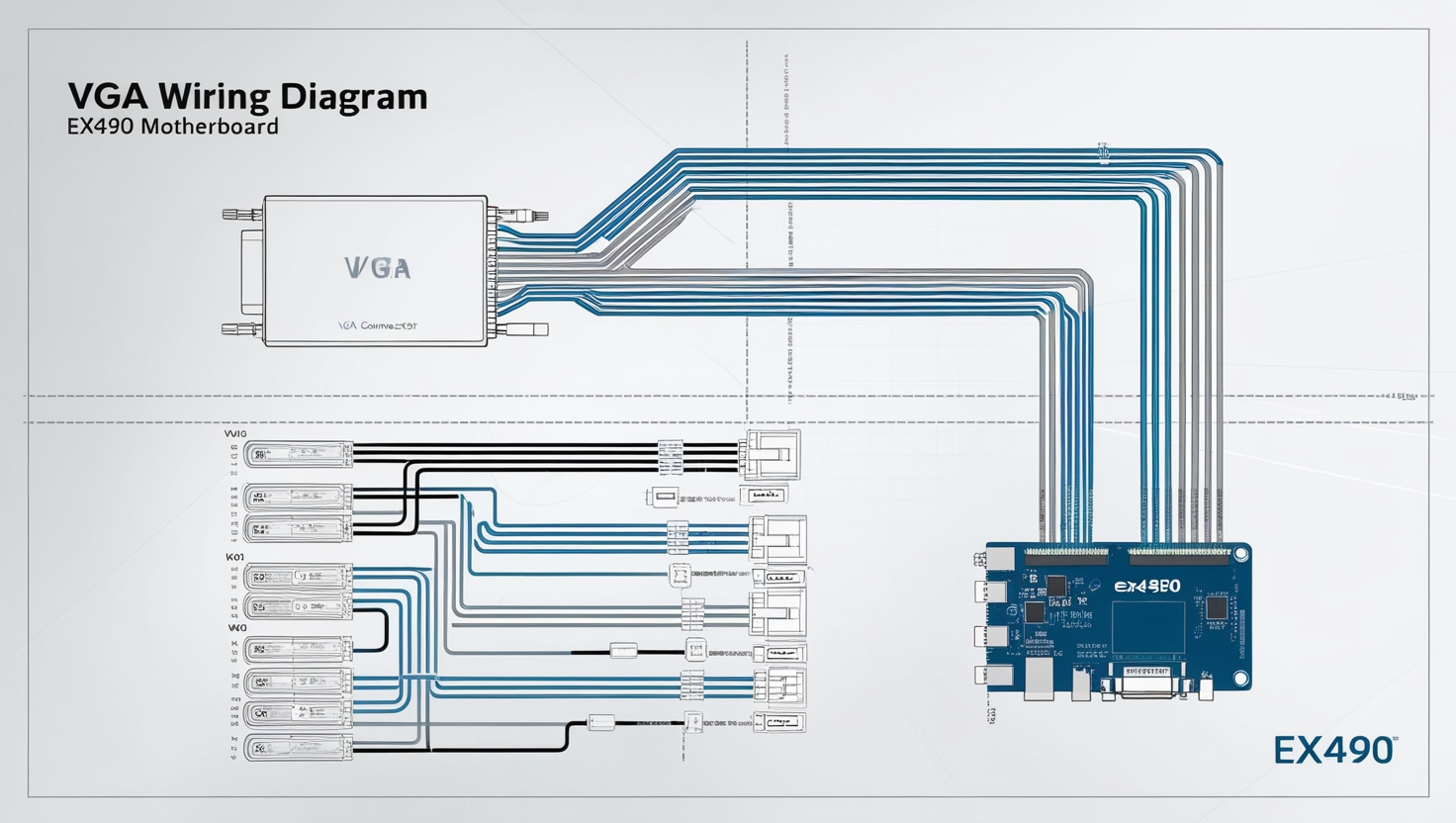 Wiring Diagram for VGA on a EX490