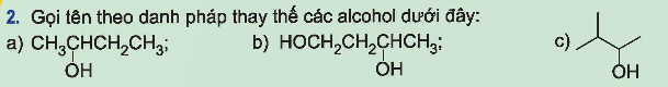 BÀI 20: ALCOHOL