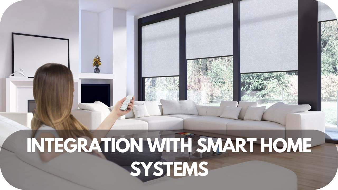 Seamless integration of remote-controlled blinds with smart home systems for enhanced accessibility.