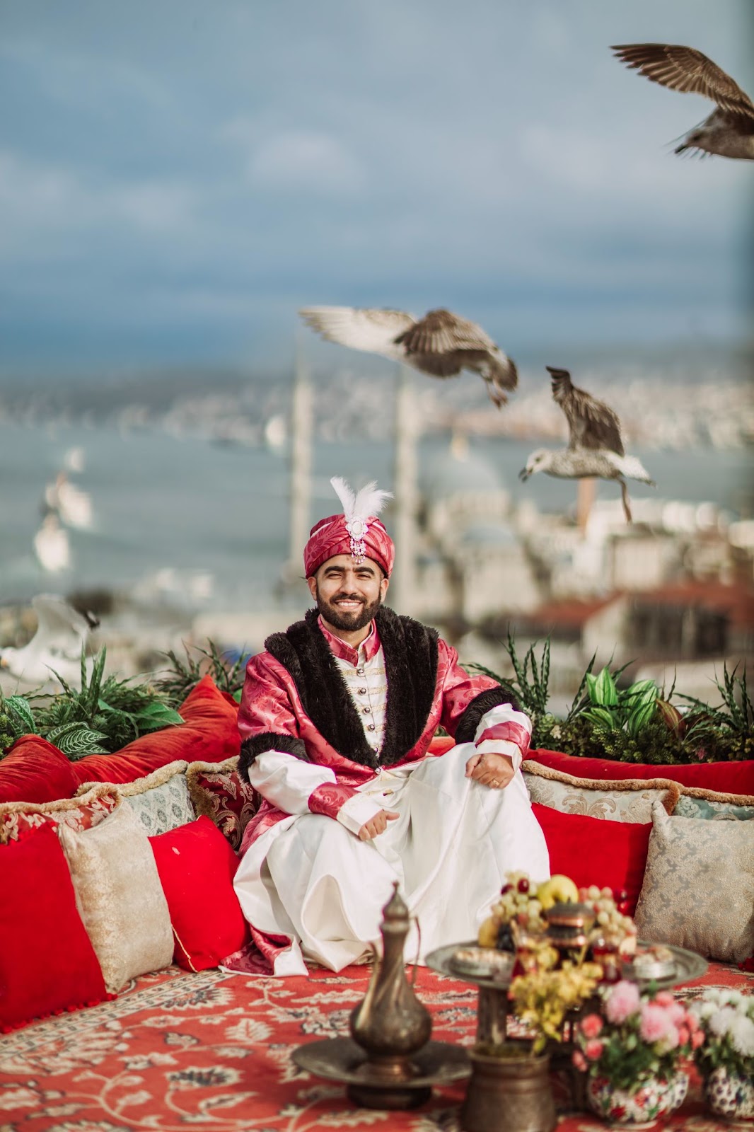 Tradition meets skyline, rooftop views over the Bosphorus.
