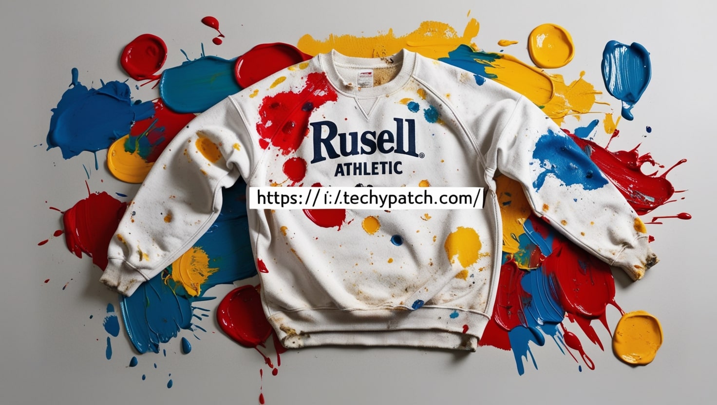 Grease Stains In My Russell Ahtletic Swest Paints