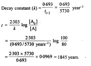 NCERT Solutions For Class 12 Chemistry Chapter 4 Chemical Kinetics Exercises Q14