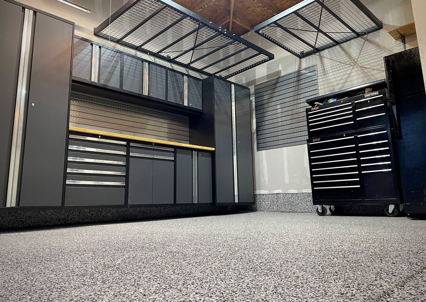 Polyaspartic Garage Coating