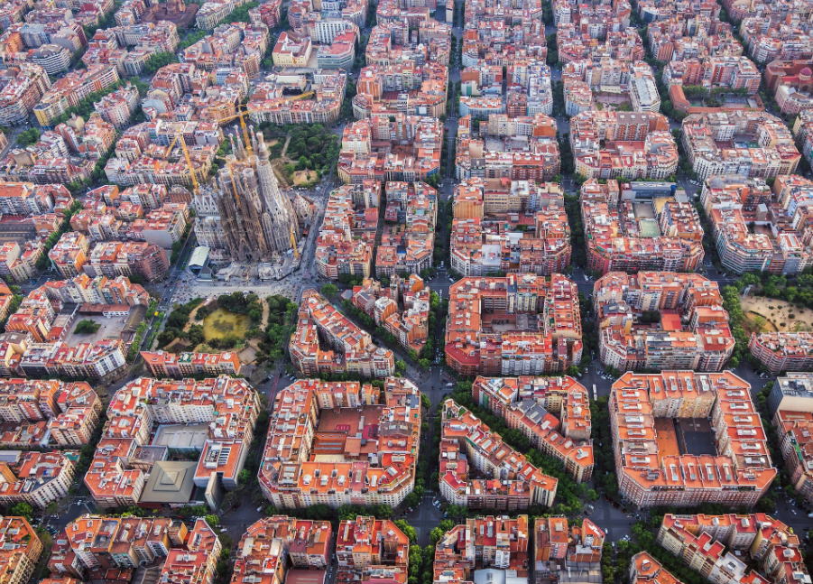 places to stay in barcelona: eixample