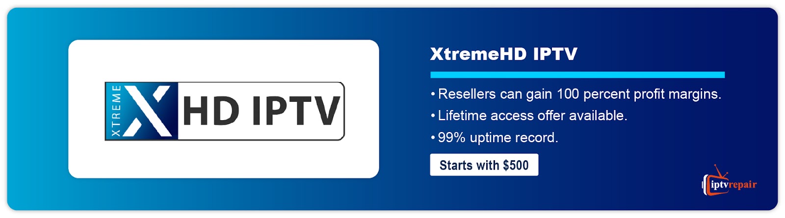 XtremeHD IPTV Reseller Panel