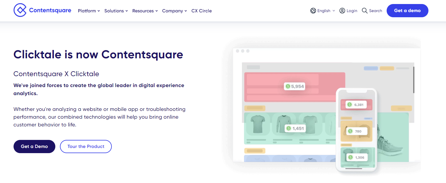 Contentsquare digital experience analytics platform