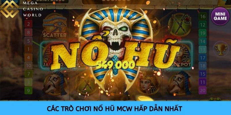 Có nhiều tựa game nổ hũ đa dạng cho người chơi lựa chọn