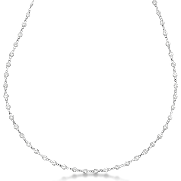 diamonds by the yard eternity necklace