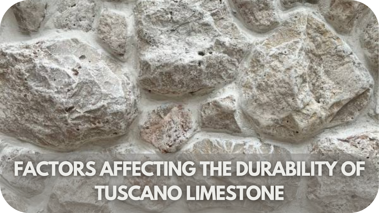 Learn about the key factors that impact the durability of Tuscano Limestone over time.