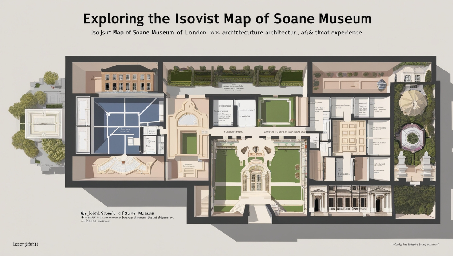 Isovist Map of Soane Museum