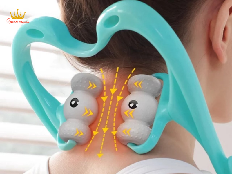 Sử dụng con lăn massage cổ vai gáy thường xuyên giúp lưu thông khí huyết
