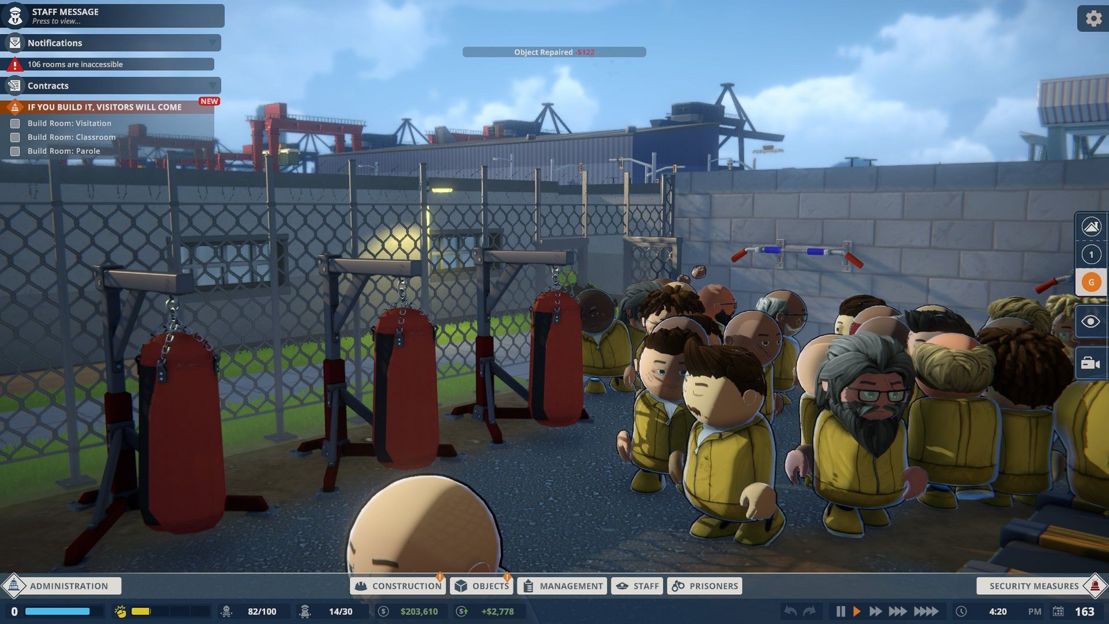 Inmates in Prison Architect 2