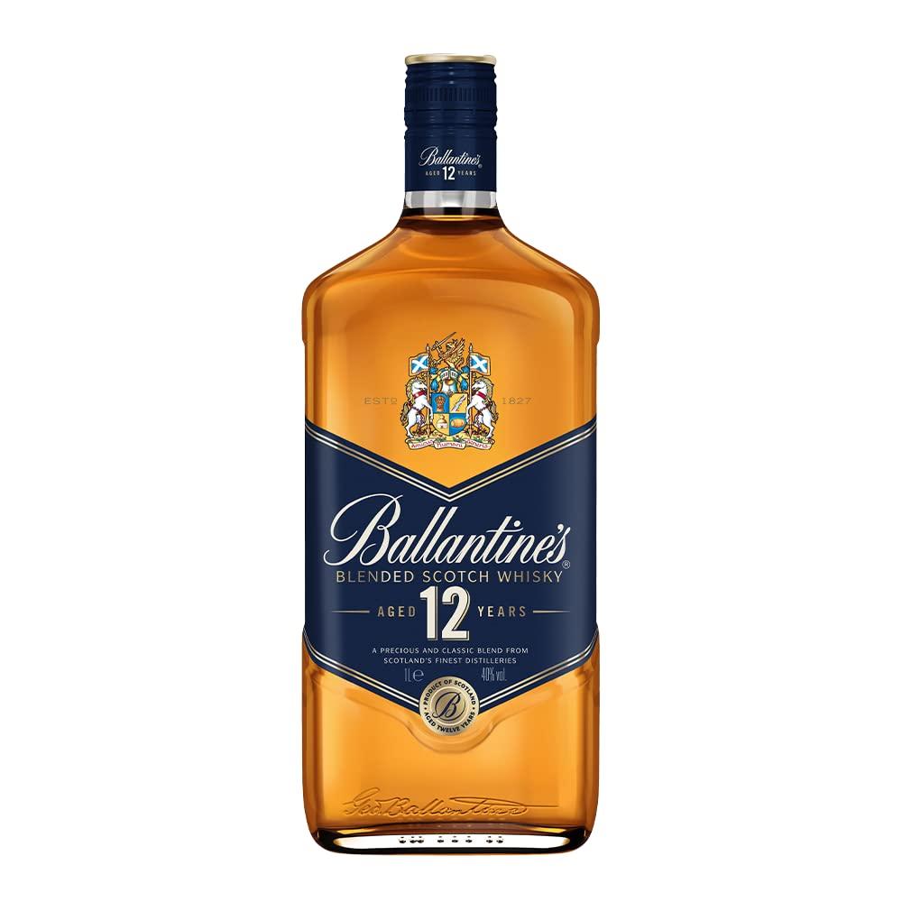 Ballantine's Whisky 12 Anos Blended Escocês - 1 Litro