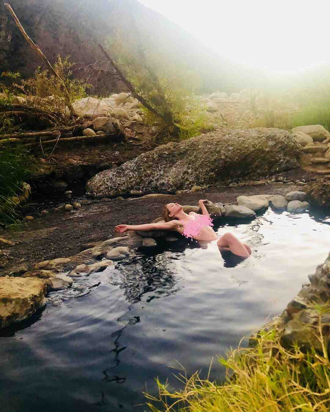 Clothing-Optional Atmosphere at Ojai hot springs