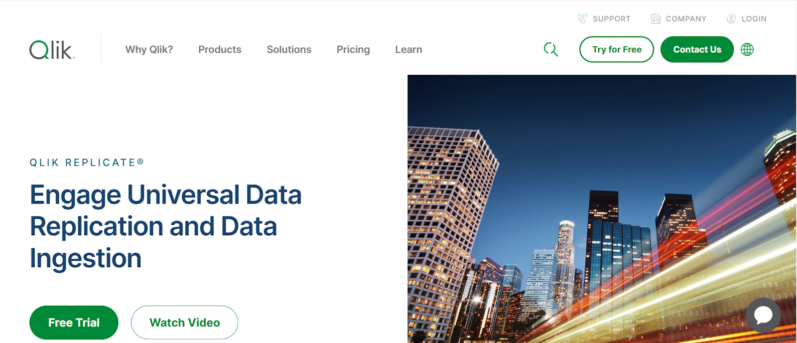 Qlik Home Page