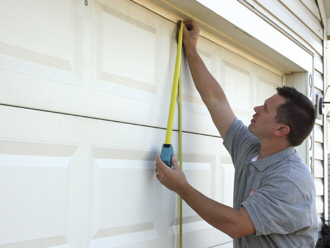 garage door height