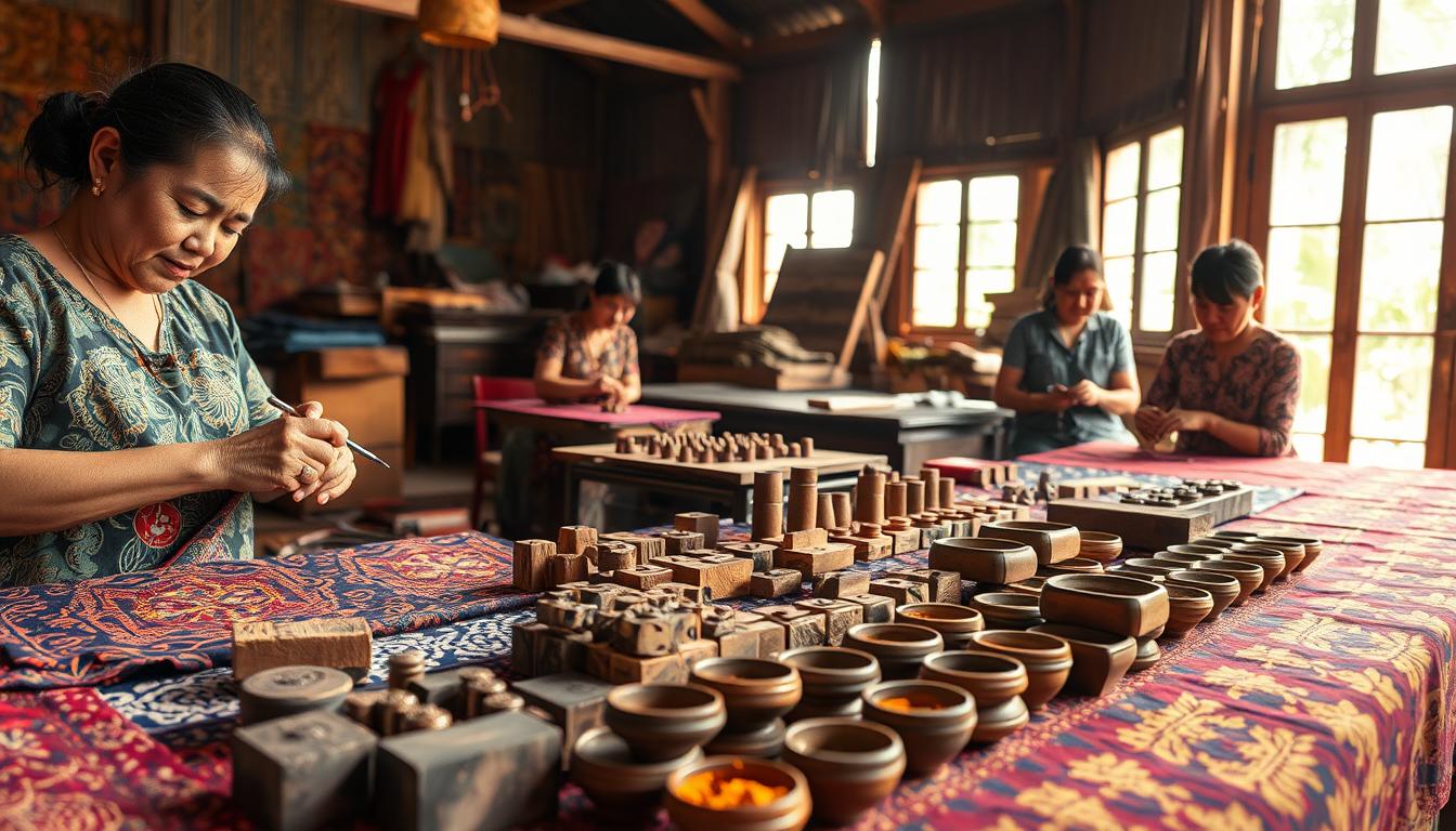 batik making tools malaysia