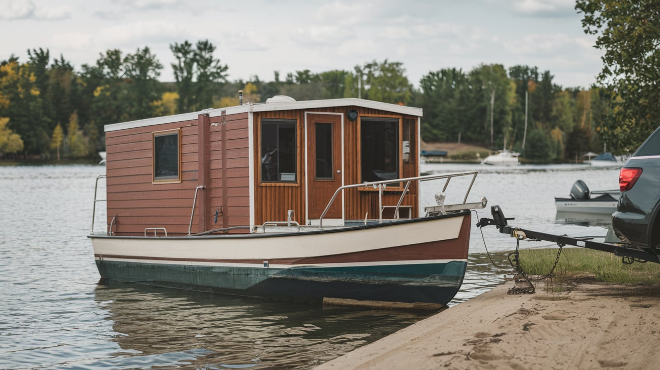 can you tow a boat with lithia marina houseboats