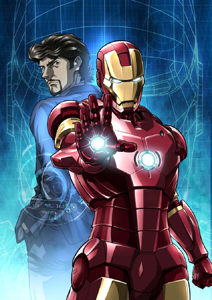 Marvel's Iron Man Anime | Wait, There's An Iron Man Anime?! | Pinnedupink.com