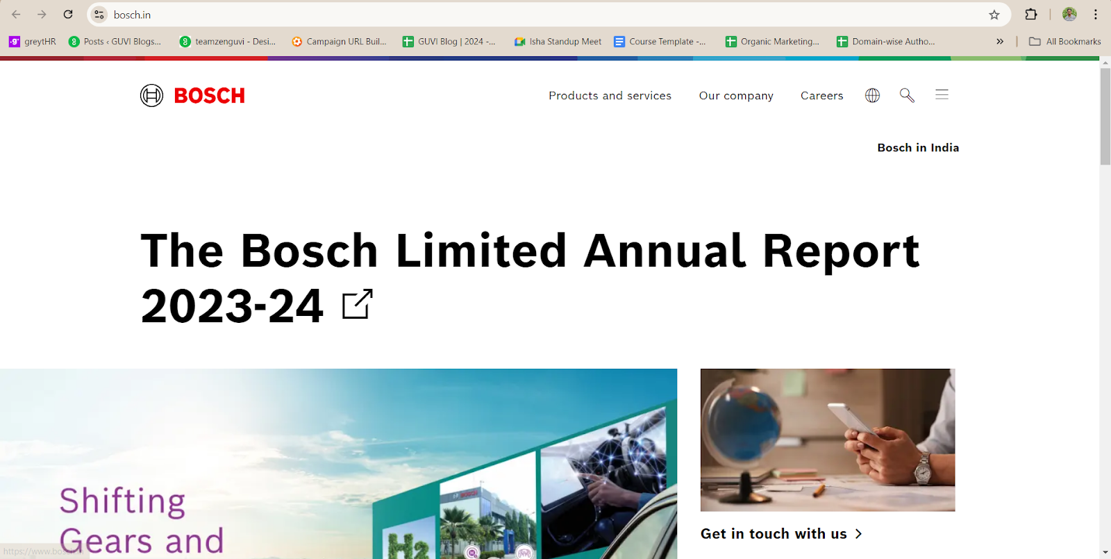  Bosch India