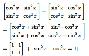 chapter 3-Matrices Exercise 3.2