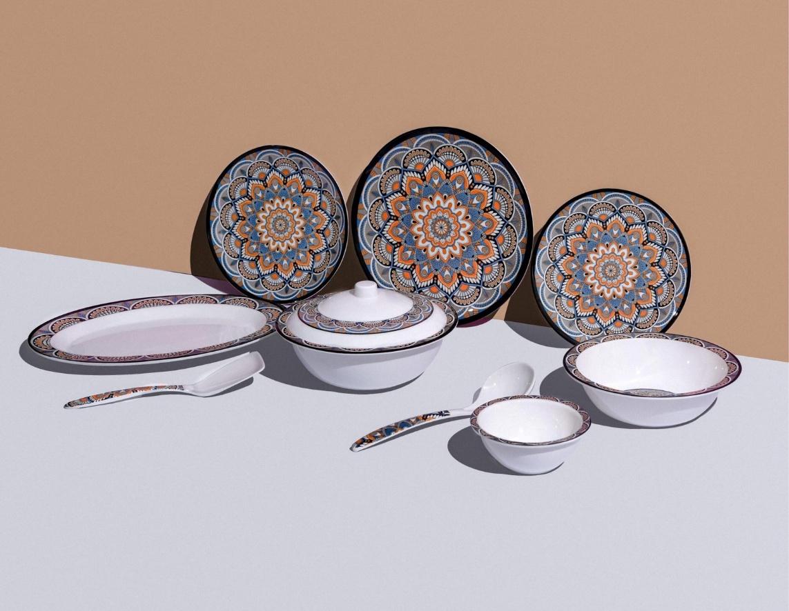 Nightfall Blossom Dinner Set - Patex Studios