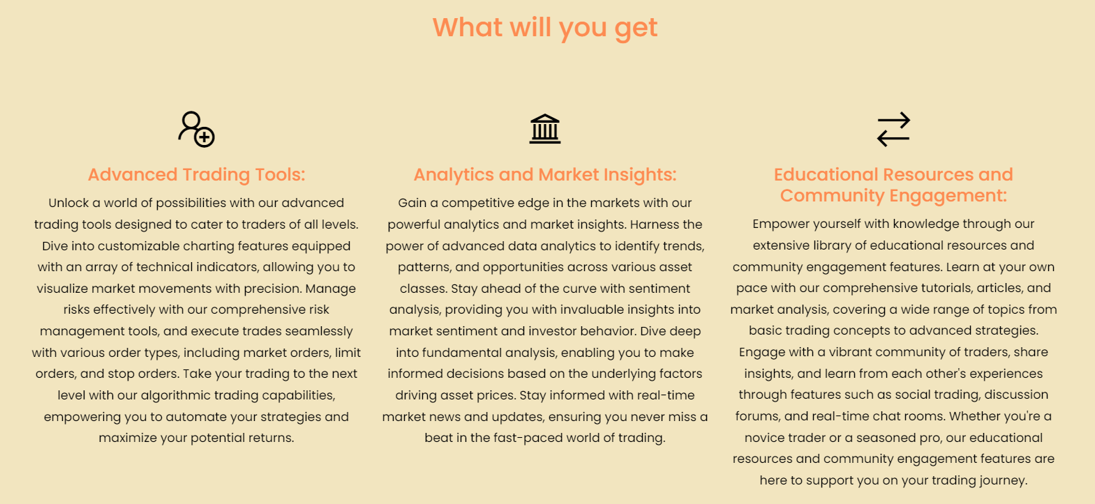 Quantum Markets advantages