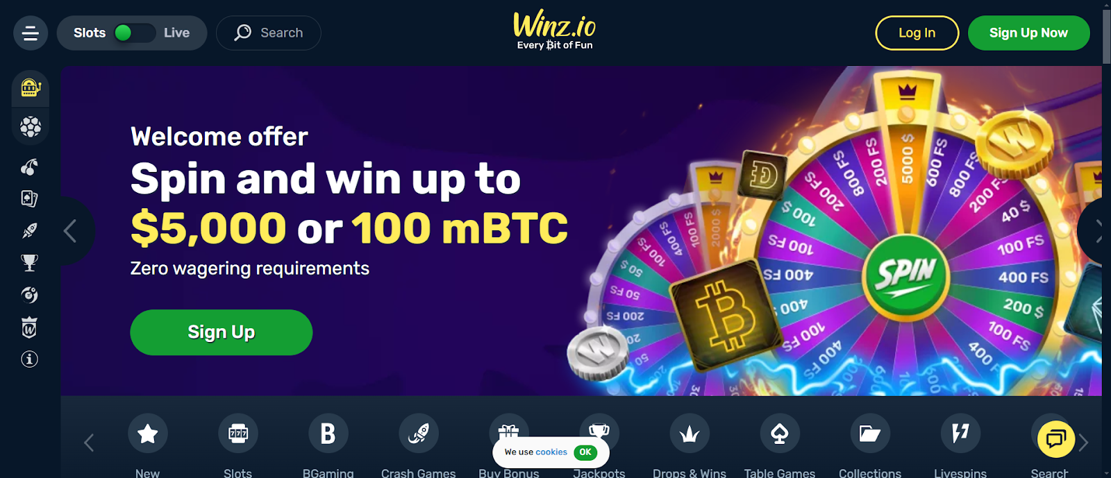 winz.io casino