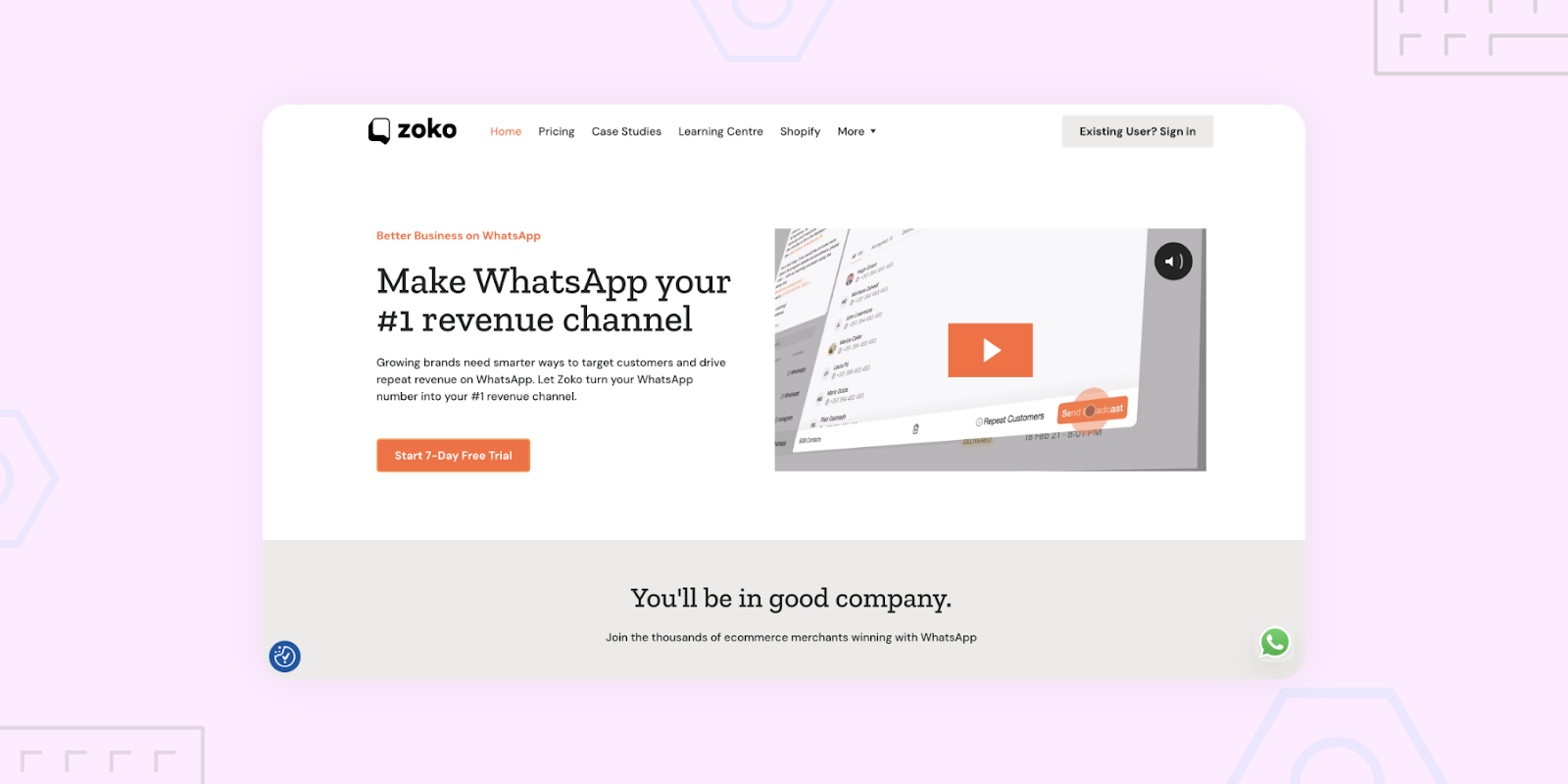 Zoko helps businesses grow on WhatsApp 