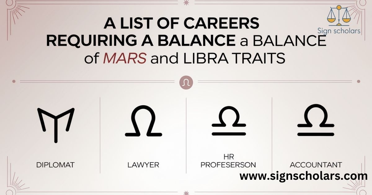 Career and Ambitions with Mars in Libra