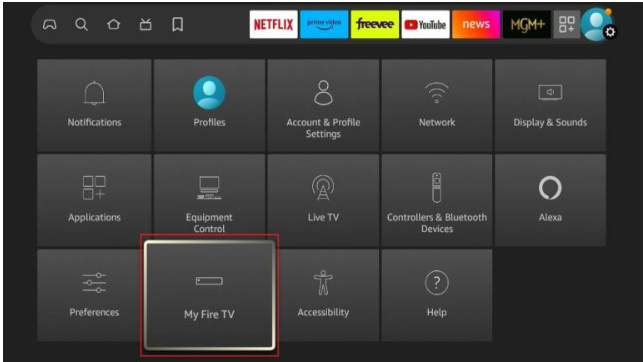 my fire TV