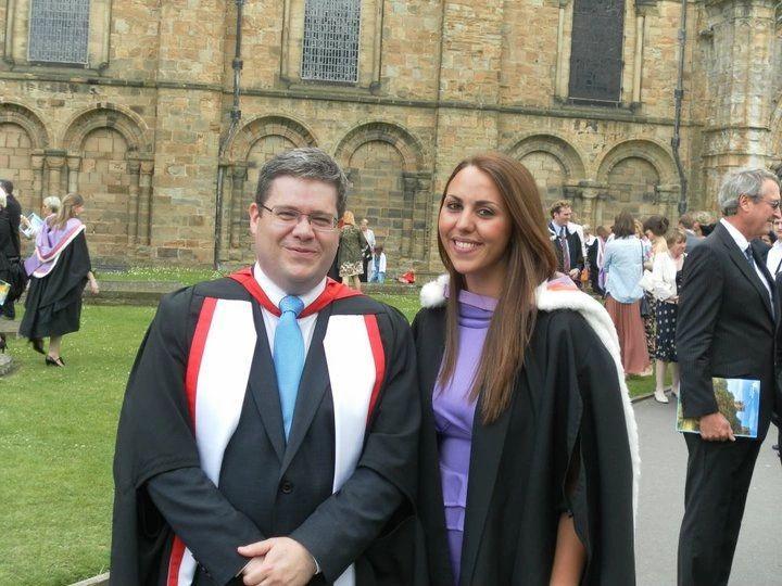 Professor Anthony McGregor and Rachel Rodgers