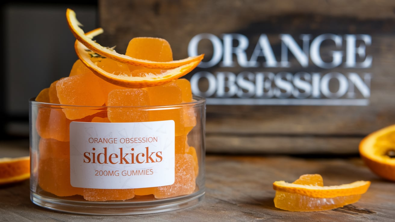 Orange Obsession - Sidekicks - 200mg Gummies