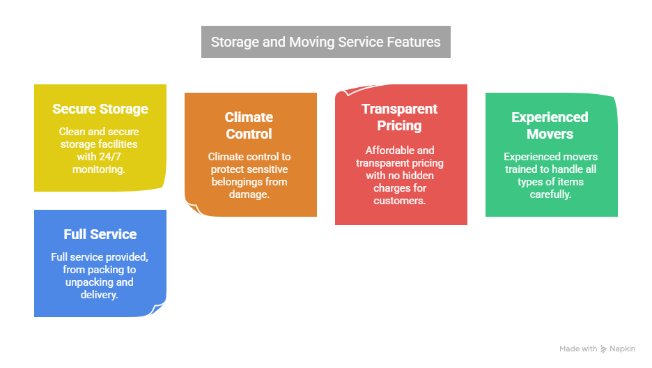 White City Storage Pick up and Delivery
