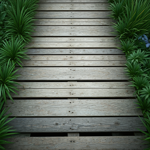 Pallet Garden Walkway