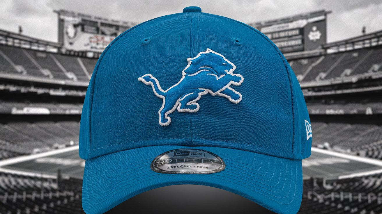 Detroit Lions New Era 1961 Vintage Flex Hat