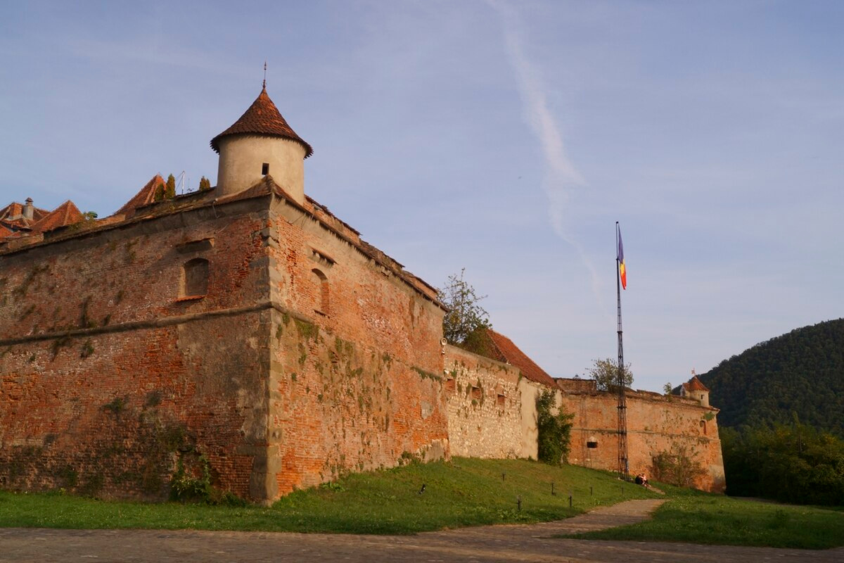 fortress built in medieval Brașov