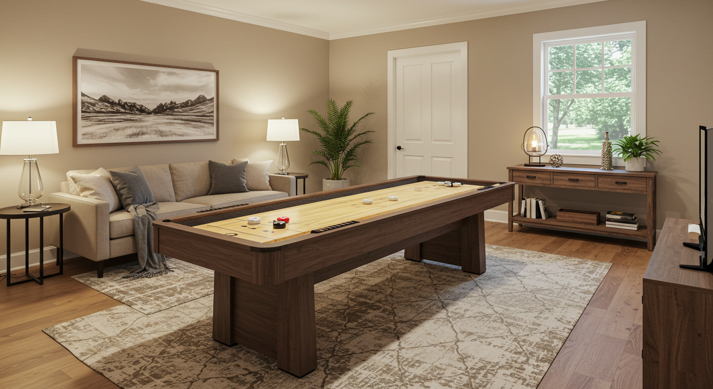 The Ultimate Guide to Choosing the Right Shuffleboard Table for Your Space