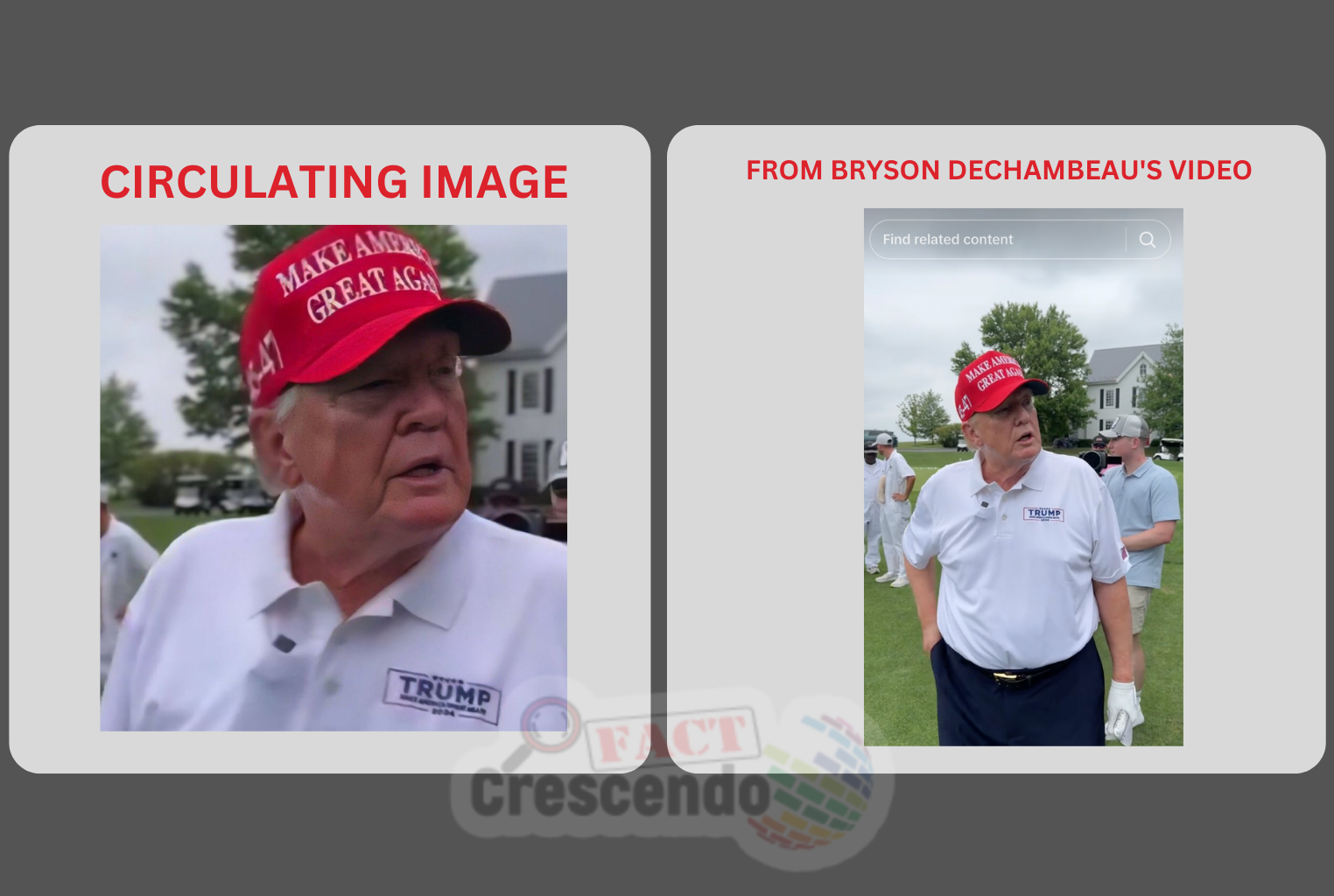 A collage of a person wearing a red hat  Description automatically generated