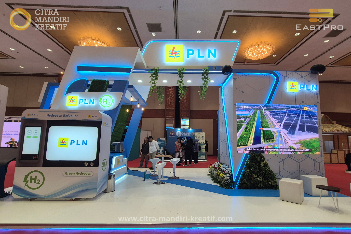 EastPro - booth PT PLN  - citra-mandiri-kreatif.com