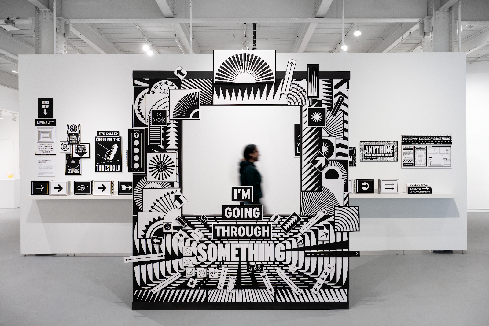 Image from the The Feeling of Liminality: A Thesis Exhibit and Graphic Design article on Abduzeedo