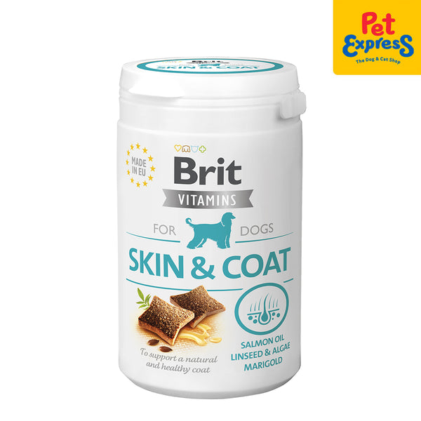 Brit Vitamins Skin and Coat Dog Supplement 150g