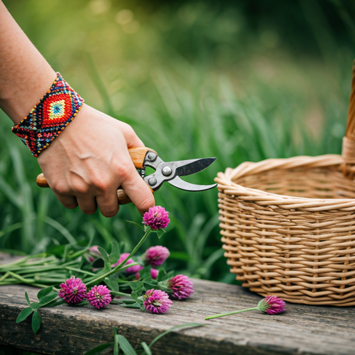 Harvesting and Drying Red Clover Herbs: Preserving Your Bounty