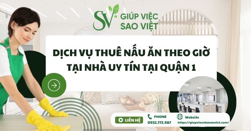 Dịch vụ thuê nấu ăn theo giờ 