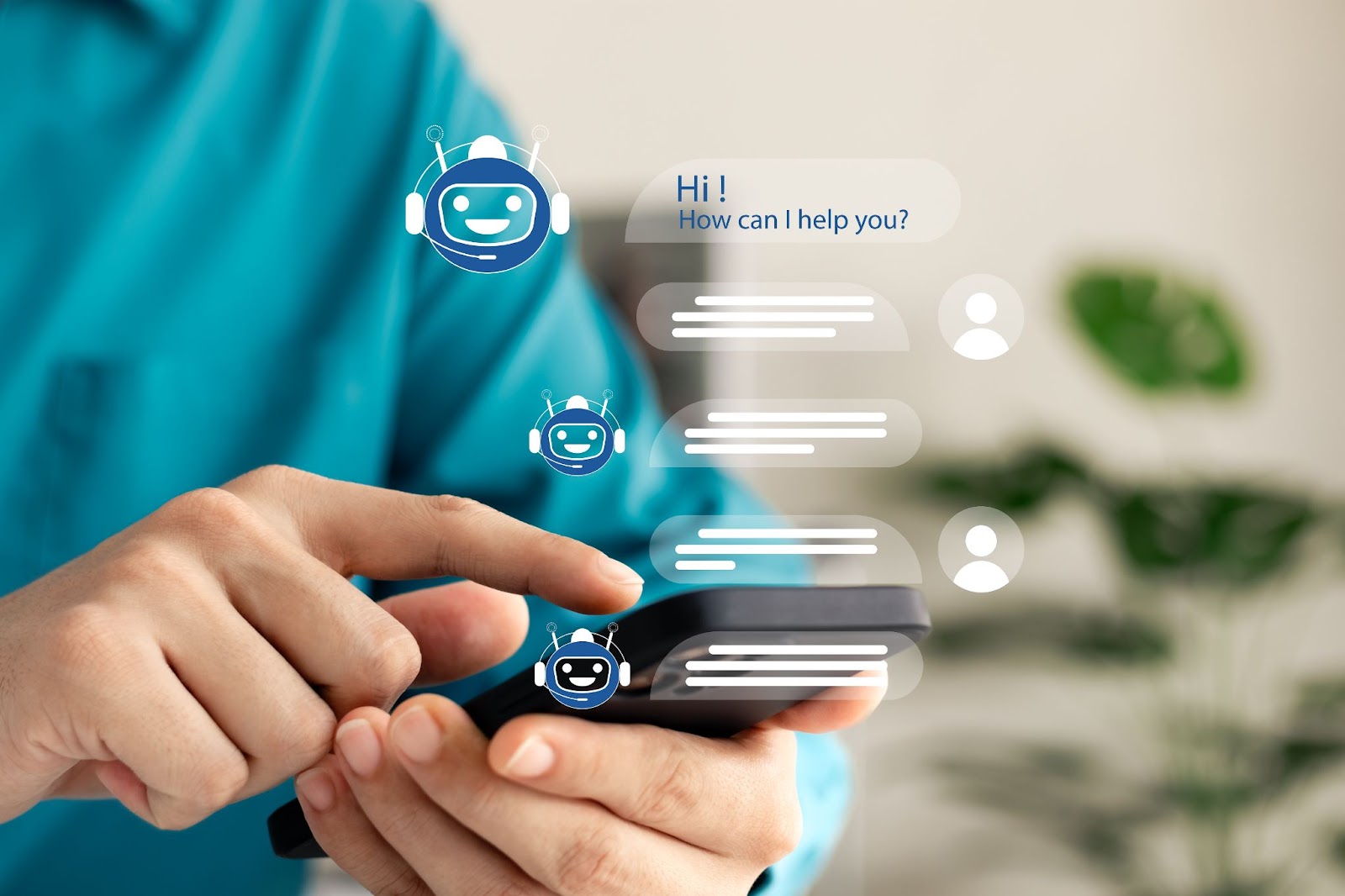 AI chatbot có thể giao tiếp và hỗ trợ khách hàng 24/7 mà không cần sự can thiệp của con người