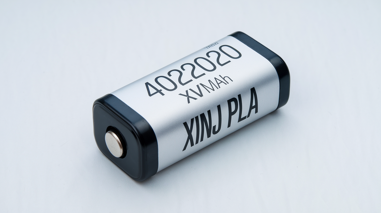 3.7 150mAh battery 402020 XINJ PLA