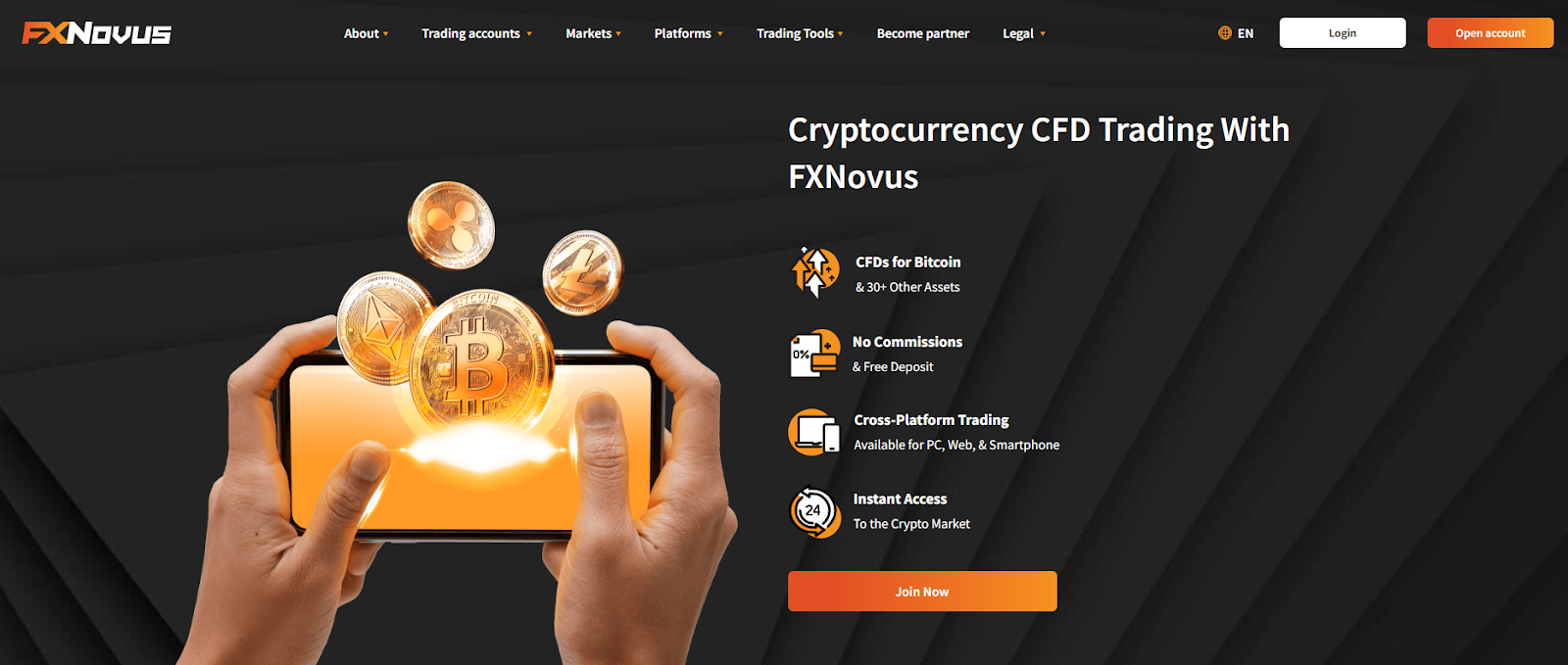 Visit FXNovus’ Cryptocurrencies Page for more information 